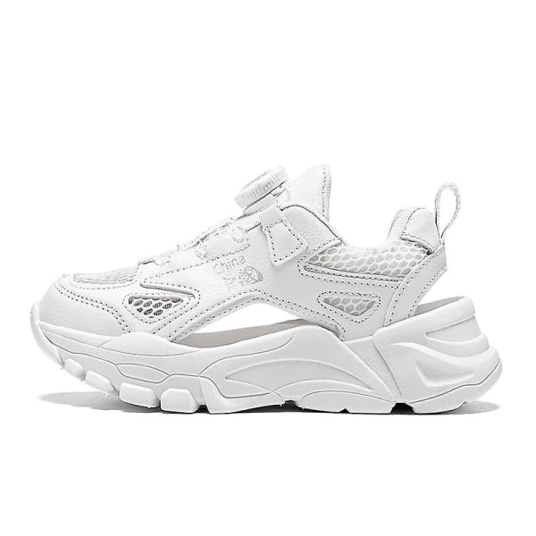 Sneakers för pojkar Andas löparskor Mode Sportskor 3C0371 White 31