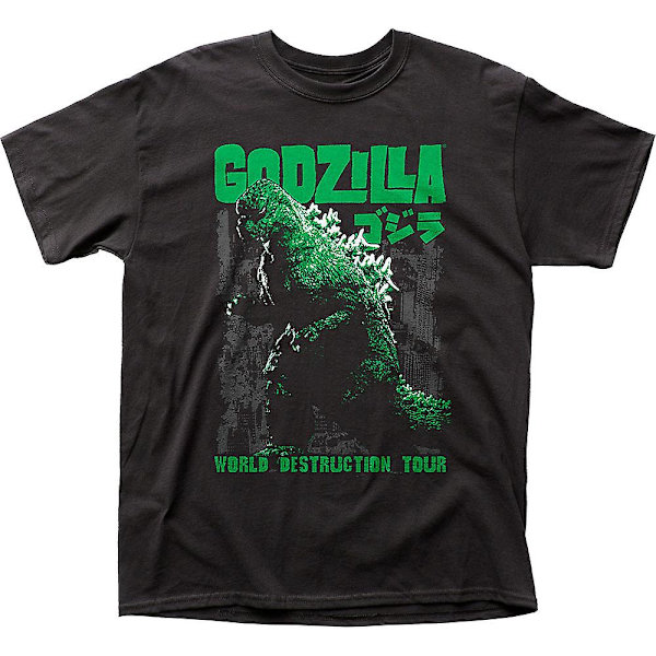 World Destruction Tour Godzilla T-shirt M