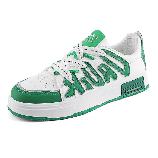 Herrskor Sport Löparskor Mode Sneakers 2C8860-1 Green 41