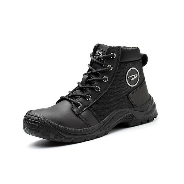 Sneakers för män Andas lättviktsstålstå Säkerhetsarbetsskor 2Dzs009 Black 41
