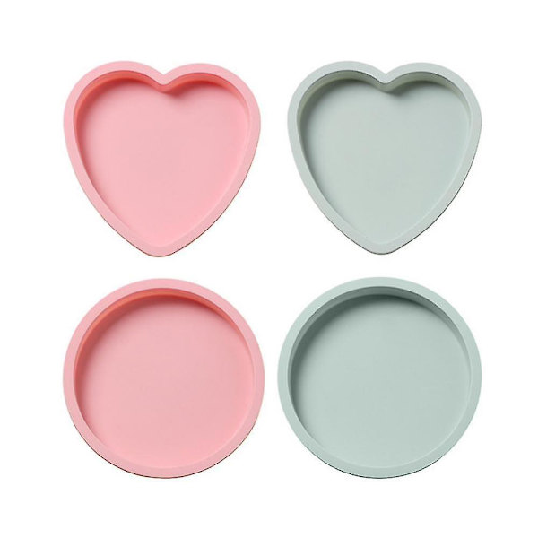 6 tums Multi Shape kakformar set