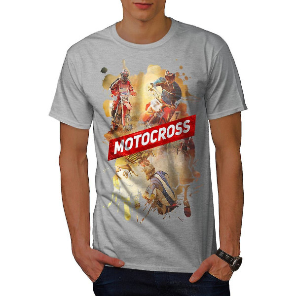 Motocross Drift T-shirt för män M