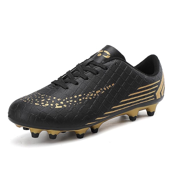 Fotbollsskor för män Halkfria fotbollsskor för herr, Gräs Fotbollssneakers 3C26036A Black 41