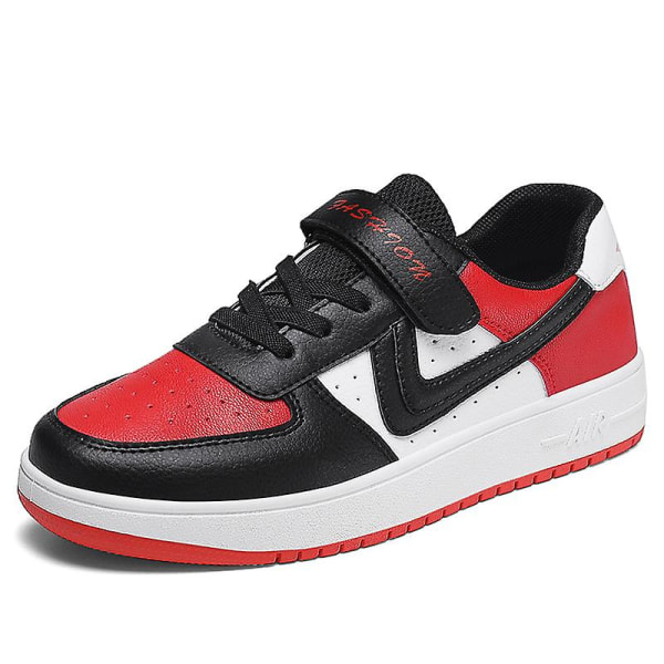 Pojkar Sneakers Andas Flickor Skateboard Skor Löparskor 3D9877 Red 32