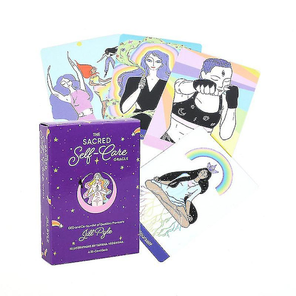 The Angels Oracle Cards Engelska Läs Fate Brädspel Tarot Spelkortlek För fest Personlig underhållning55st Ts34