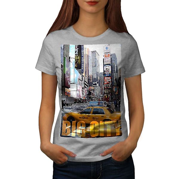 Time Square City Mode Dam Gråskjorta XL