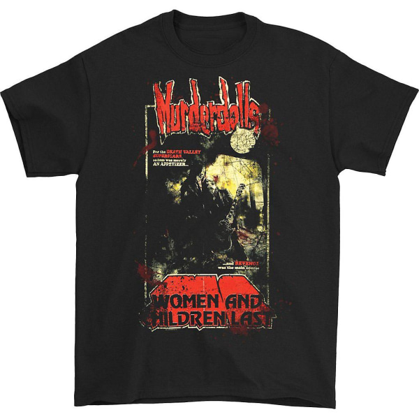 Murderdolls 80-tals skräckaffisch T-shirt XXL