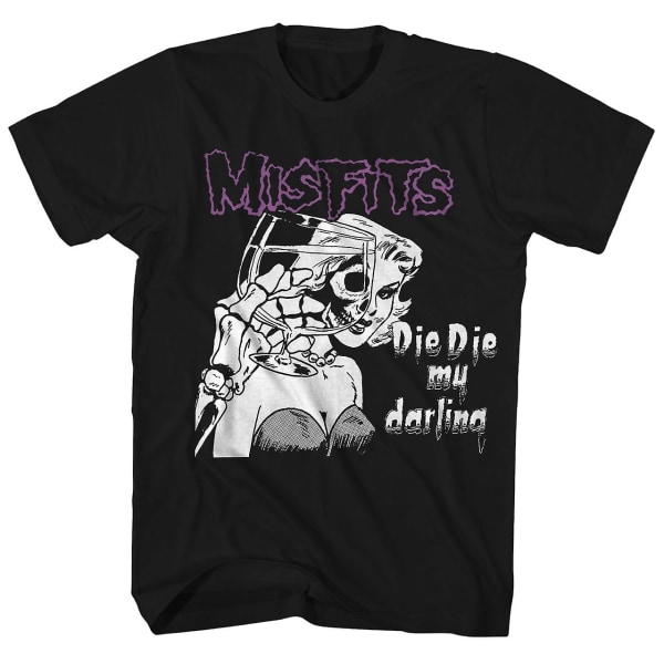 The Misfits T Shirt Die Die My Darling Art Misfits Shirt XXXL