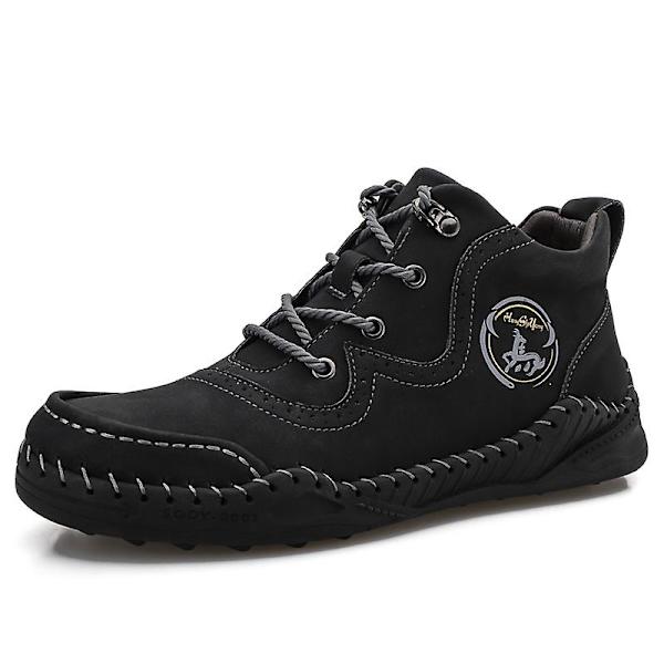 Utomhusstövlar för män Mode Casual Boots 1G668 Black 40