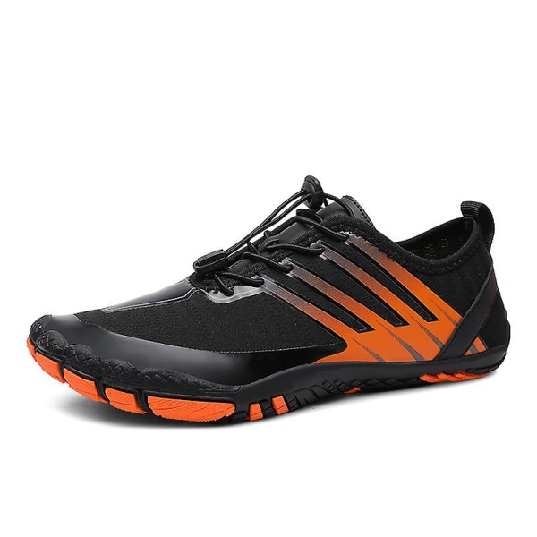 Vattenskor för män Quick-Dry Aqua Yoga Skor Barefoot Beach Sport Skor Yj6263 Black 38
