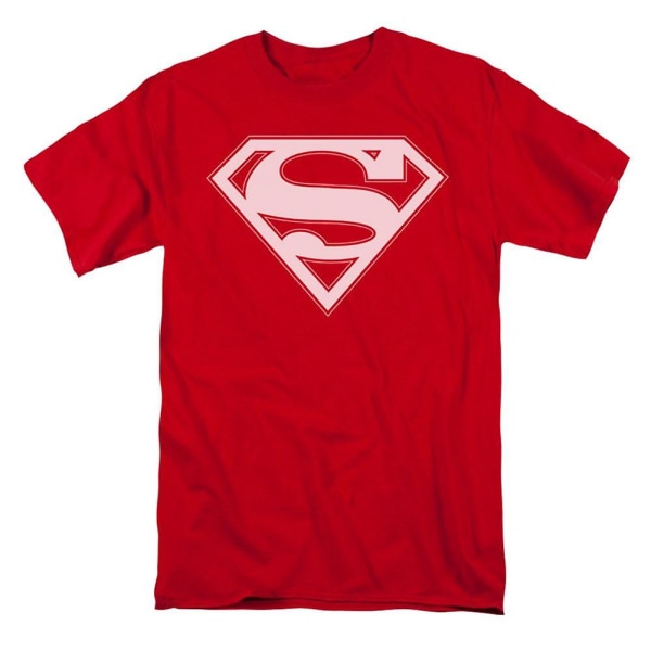 Superman Red & White Shield T-shirt XXXL