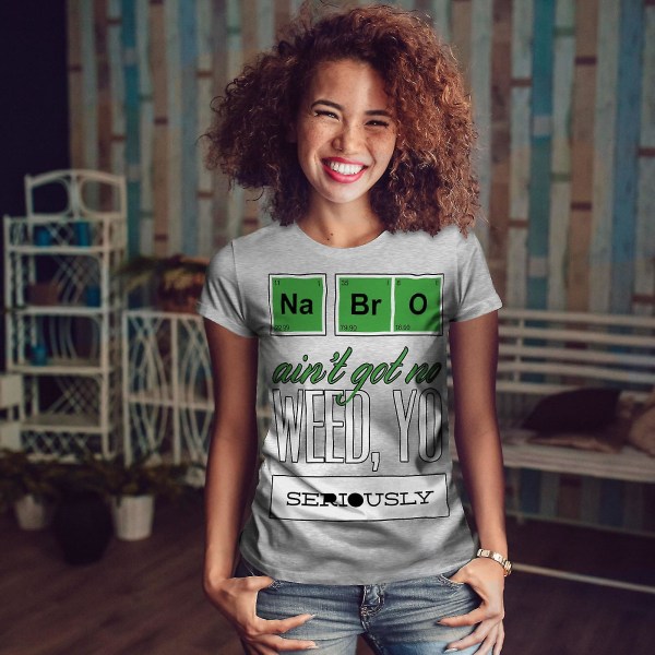 Br O Chemistry 42 Geek Women Greyt-shirt XL