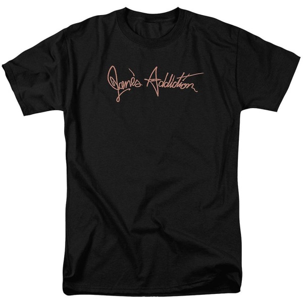 Janes Addiction Script Logo Vuxen T-shirt XXL
