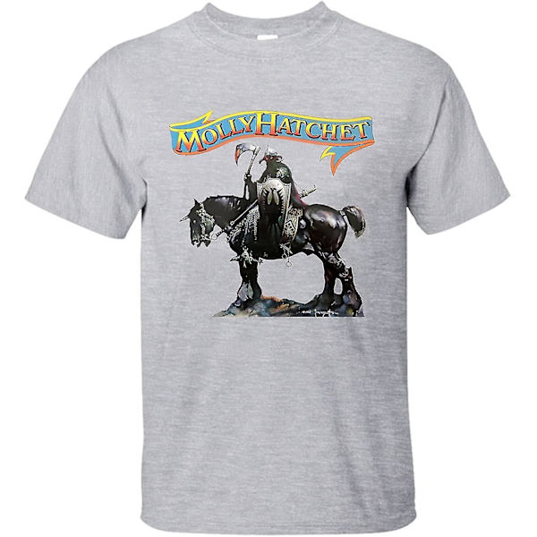 Molly Hatchet Band Logotyp T-shirt för män L