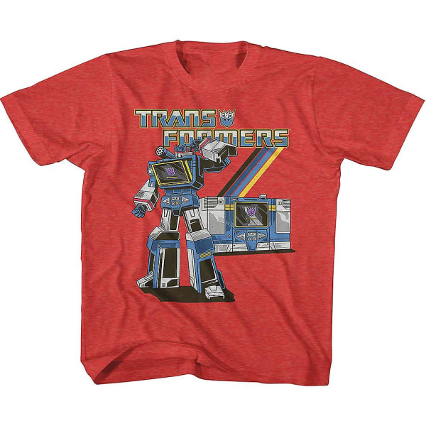 Pojkar Retro Soundwave Transformers tröja XL