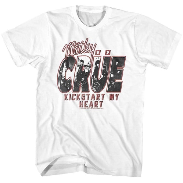 Brokig Crue Kickstart My Heart T-shirt L
