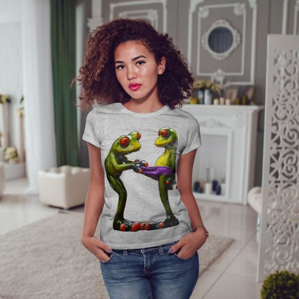 Grodor Cool Joke Women T-shirt XL