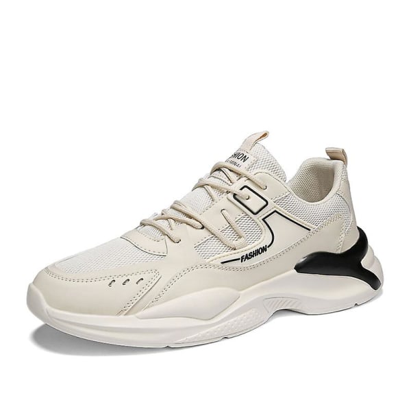 Herr Dam Sneakers Andas löparskor Mode Sportskor X2273 Beige 44