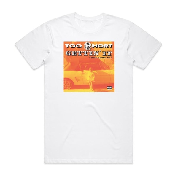 Too Short Gettin It Album Number Ten T-shirt Vit L