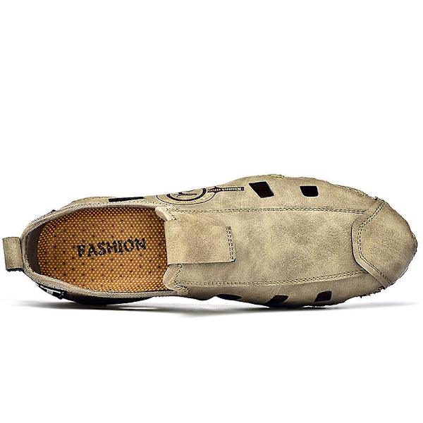 Herrskor Casual Bönskor 1G2234 Khaki 43