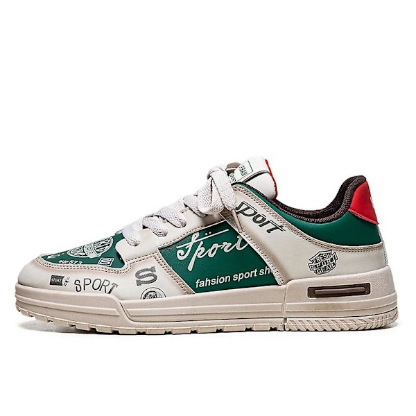 Herrsneakers Andas Dam Skateboard Skor Löparskor Hs95 Green 41