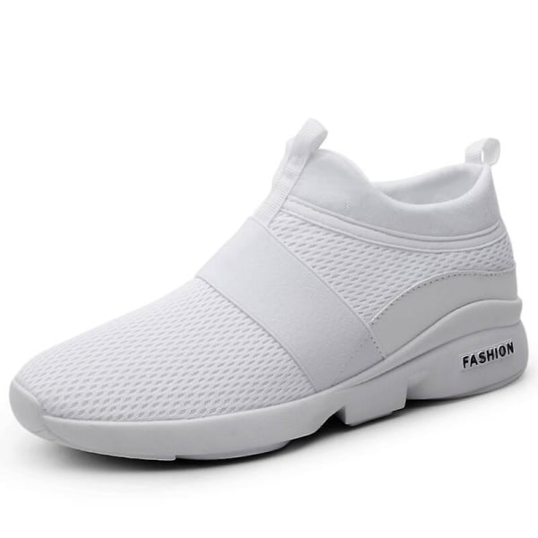 Herr Dam Sneakers Andas löparskor Mode Sportskor Yjx666 White 38