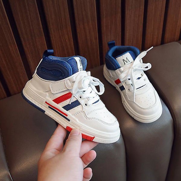 Sneakers för barn Andas Pojkar Flickor Skateboard Skor Löparskor 953 Blue 34