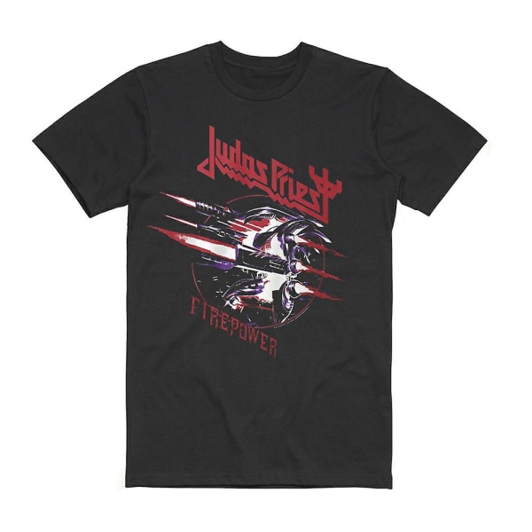 Judas Priest Firepower grafisk T-shirt T-shirt M