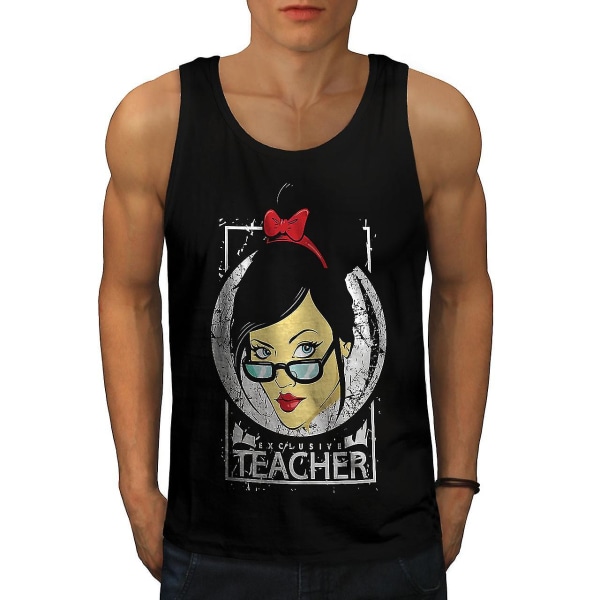 Teacher Girl Förför sexiga män Blacktank Top S