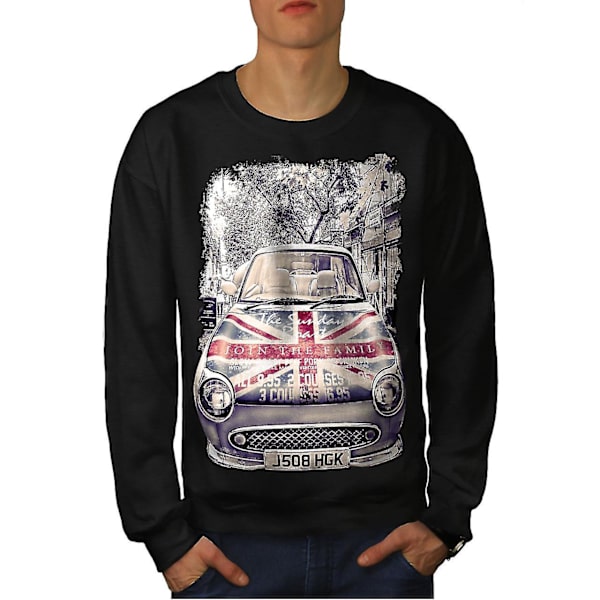 Storbritannien Vintage män Blacksweatshirt M