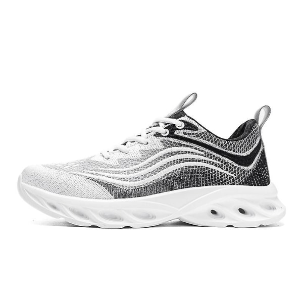 Herrsneakers löptennisskor Lättviktsventilerande Sport Athletic 3D3027 Gray 41