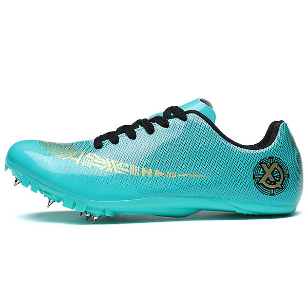 Friidrottsskor för män Spikes Track Race Hoppande Sneakers Professionell löpning Nail Spikes Skor 3Ctj2040 Green 36