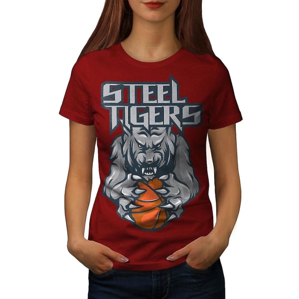 Tiger Basket T-shirt för kvinnor L