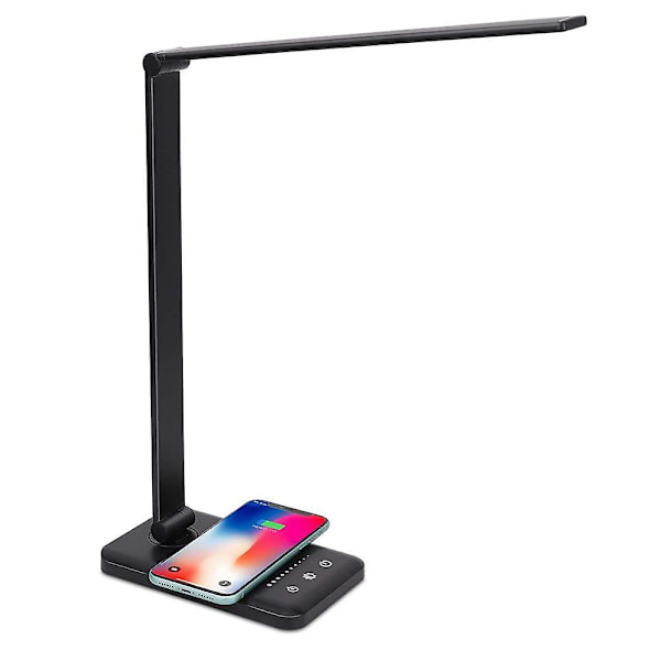 Lampor Bordslampa LED-bordslampa Ögonvårdande bordslampa USB laddningsport Touch Control Läslampa