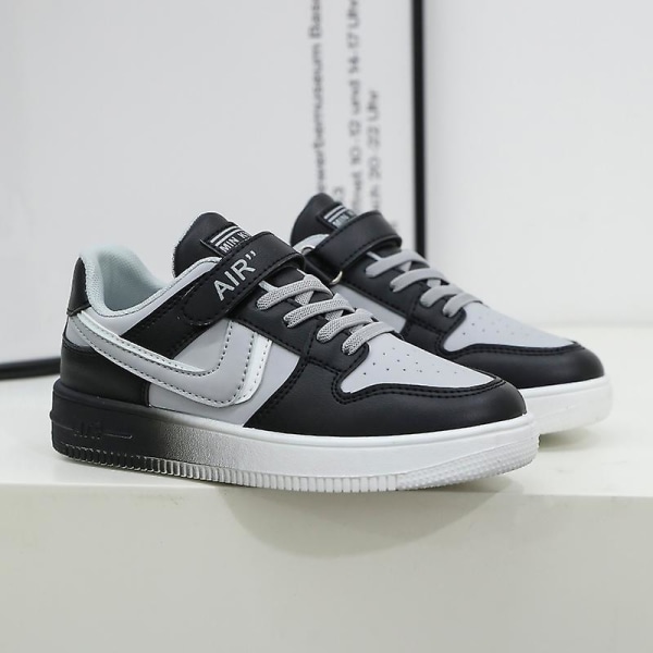Pojkar Sneakers Andas Flickor Skateboarding Skor Löparskor 3Da306 Black 32