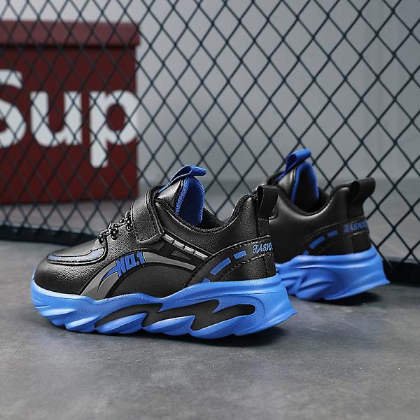 Barnsportskor Bekväma sneakers Löparskor Fr020-1 BlackBlue 40