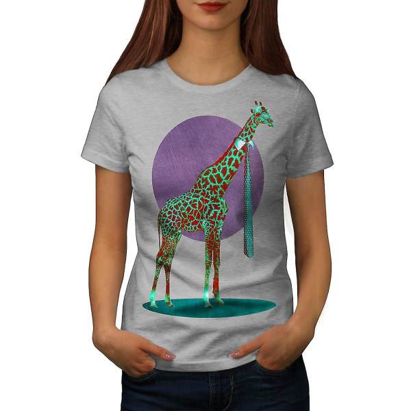 Giraff Tie Animal Women T-shirt XXL