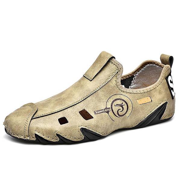 Herrskor Casual Bönskor 1G2234 Khaki 40
