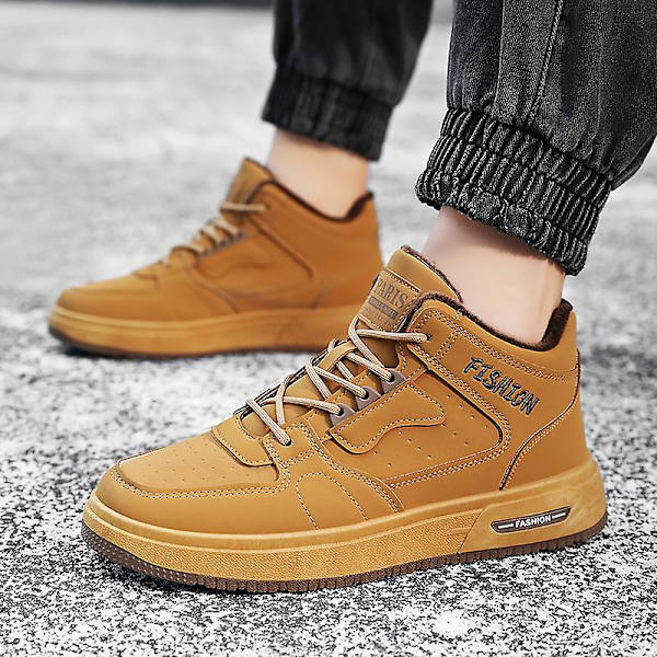 Herrsneakers Andas Skateboarding Skor Dam Löparskor 8203 Yellow 44