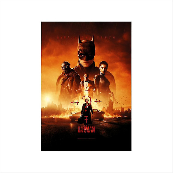 The Batman Poster Demaskera The Truth Huvtröja för kvinnor