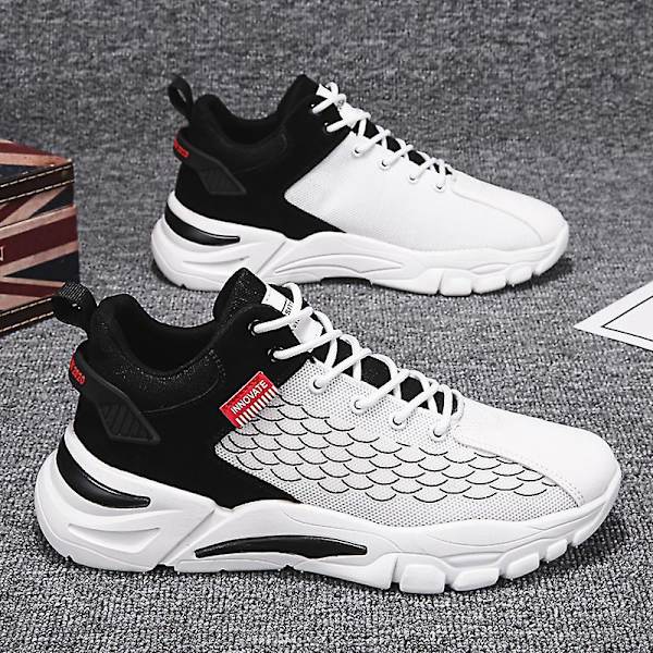 Herr Sport löparskor Andas Mode Sneakers Frn8118 Black 41