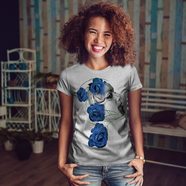 Face Rose Fantasy Women T-shirt M