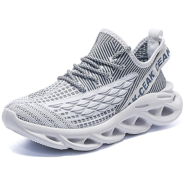 Herr Fly Weaving Sneakers Andas löparskor Mode Sportskor 3Al1023 White 40