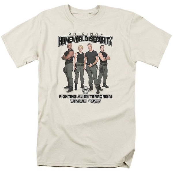 Stargate Homeworld Security Vuxen T-shirt kläder XXL