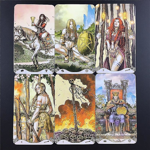 Cards Of Time Oracle Hitta rätt ögonblick Tarotkort Pappershäfte Instruktioner Spanska Engelska Board Deck For Party44st Ts168