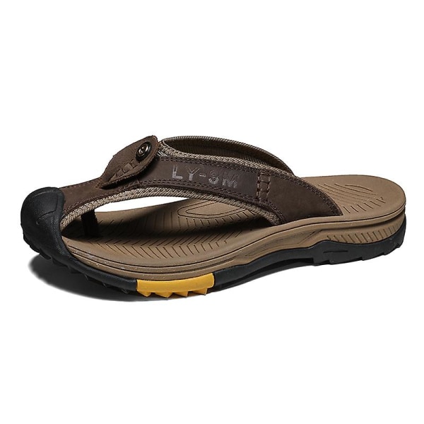 Herrtofflor Kohud Flip-Flop sandaler 1F7223 Gray 42