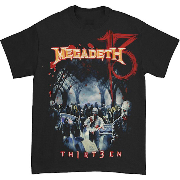 Megadeth Zombie Group 13 T-shirt M