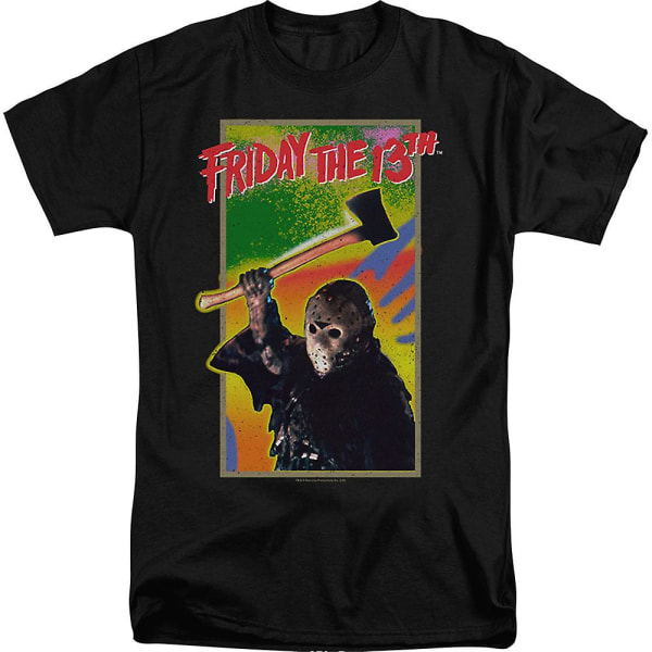 Nintendo Cartridge Art Friday the 13th T-shirt S