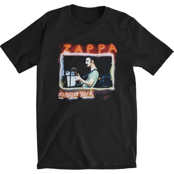 Frank Zappa In New York Premium Print T-shirt M