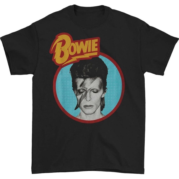 David Bowie Matt Aladdin Blue T-shirt M